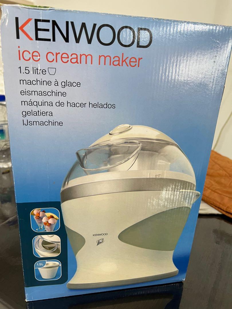 Kenwood ice cream maker, Furniture & Home Living, Kitchenware