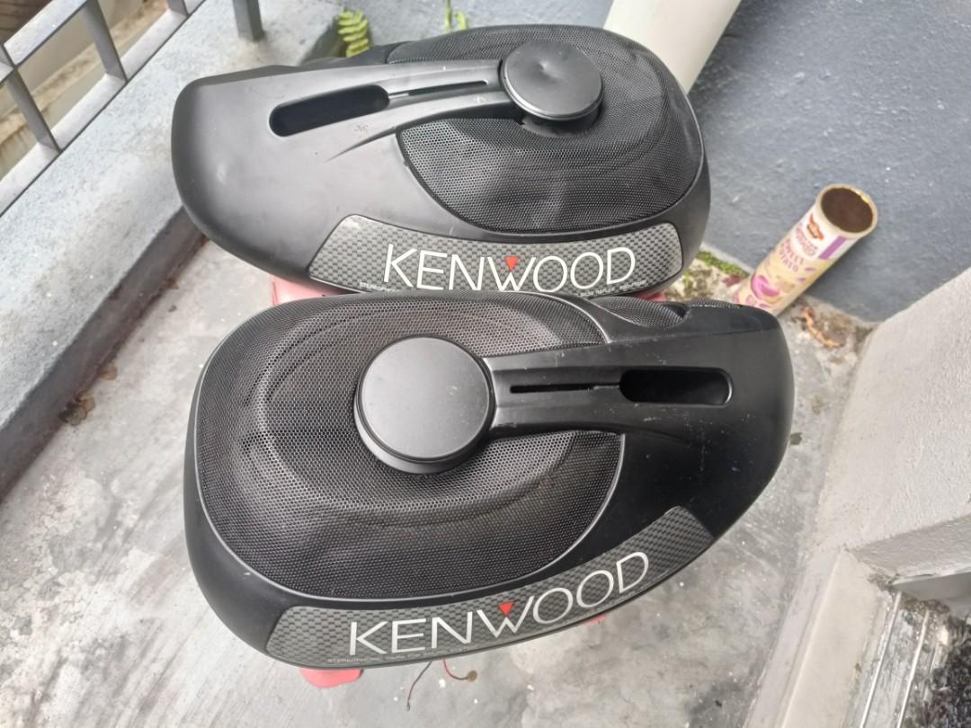KENWOOD KSC-505 カースピーカー ペア 簡易音出し/イルミ点灯の