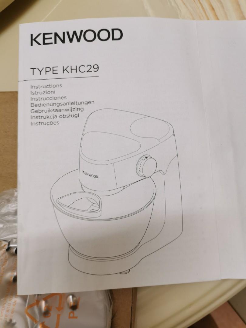 Kenwood Prospero+ Compact 4.3L Stand Mixer Baking KHC29.J0SI, TV & Home