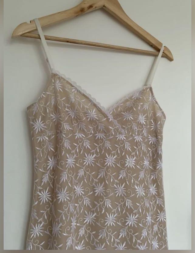 Lace Cami Dress (Category: Dresses) located in Taguig. Submitted by apaba (Listing ID 1171955813, Image 2). Description: The design is pretty The straps are adjustable Best fit small size.
