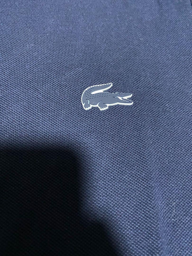 Lacoste outlet rubber logo
