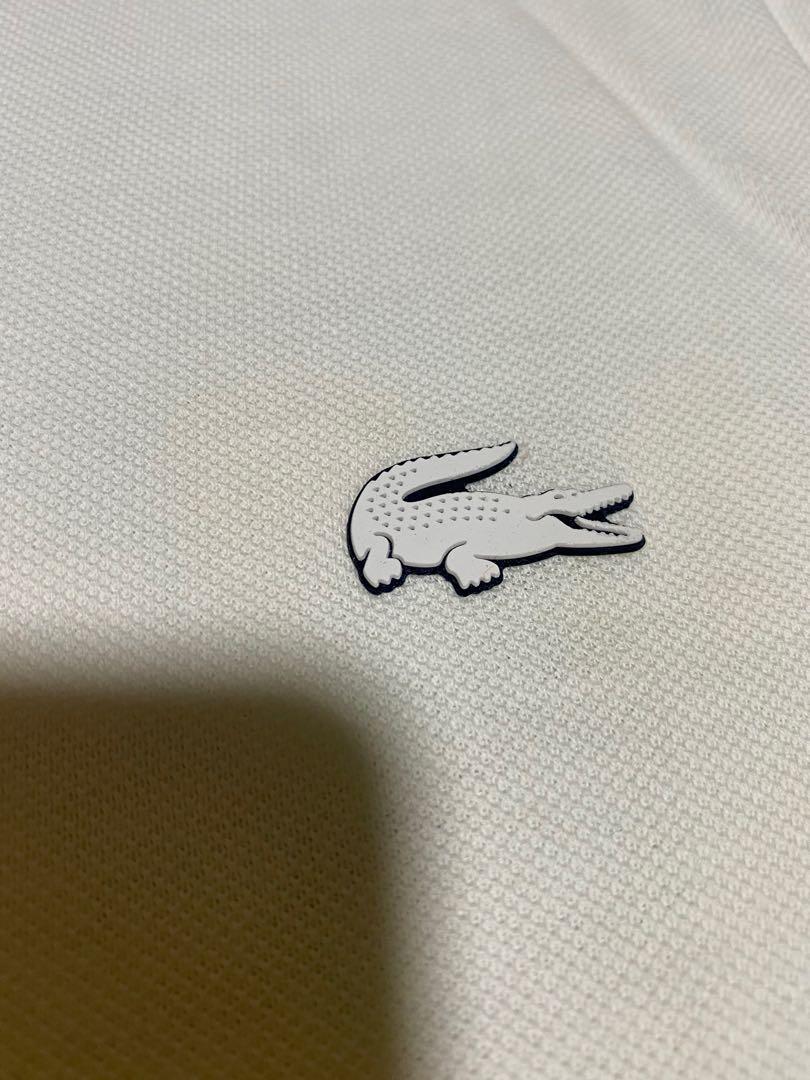 Lacoste sales rubber logo