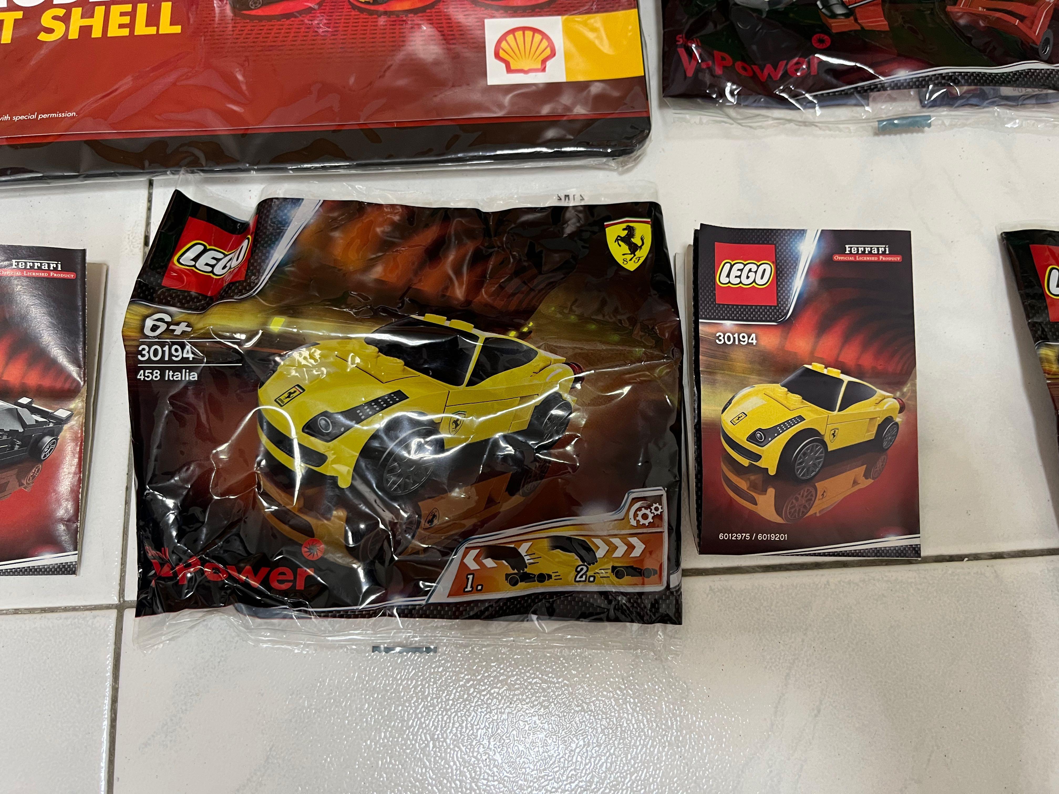Lego Shell Ferrari Set, Hobbies & Toys, Toys & Games on Carousell