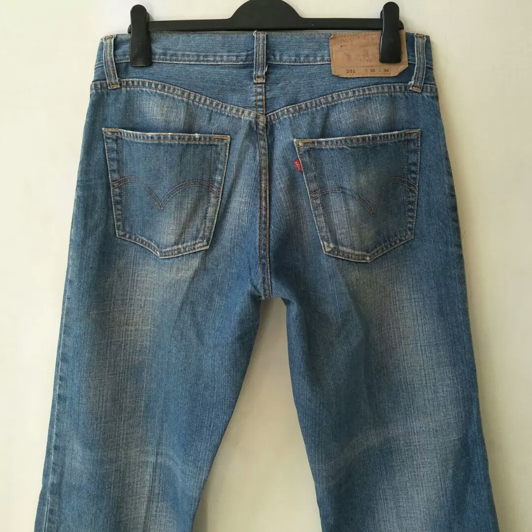 Levis 501 Custom Jeans Size 36 Fit to 