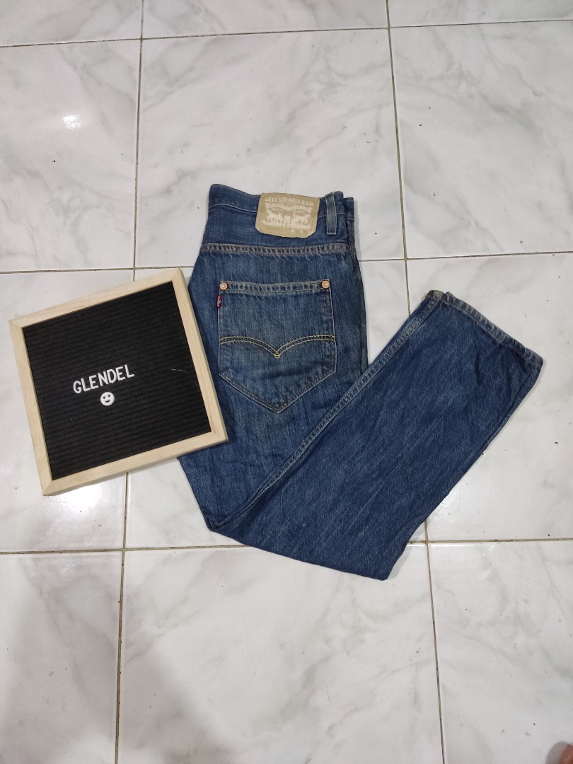Levis 511 White patch pants, Men's Fashion, Bottoms, Jeans on Carousell