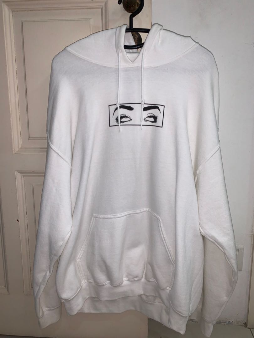 Liza Koshy Eye roll hoodie Women s Fashion Coats Jackets and Outerwear on Carousell