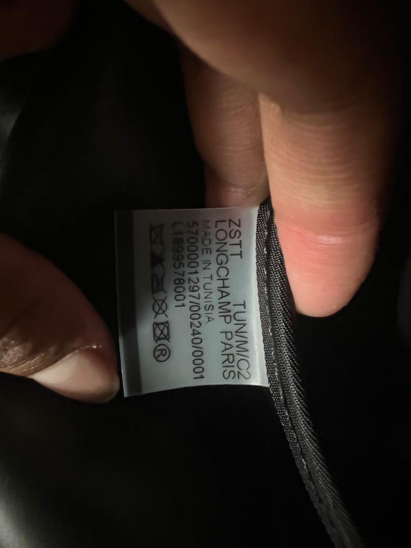 LONGCHAMP NEO BLACK TOTE BAG