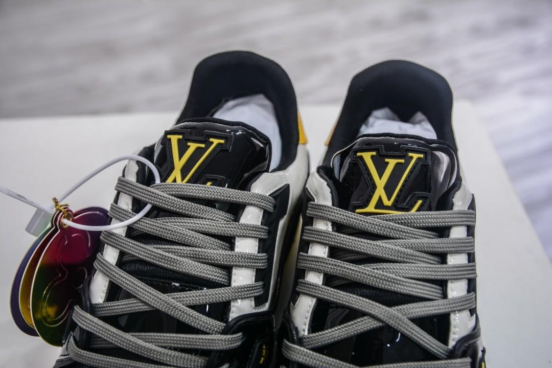 Louis Vuitton Trainer 'Grey/Black/Yellow' - 1A9JTV