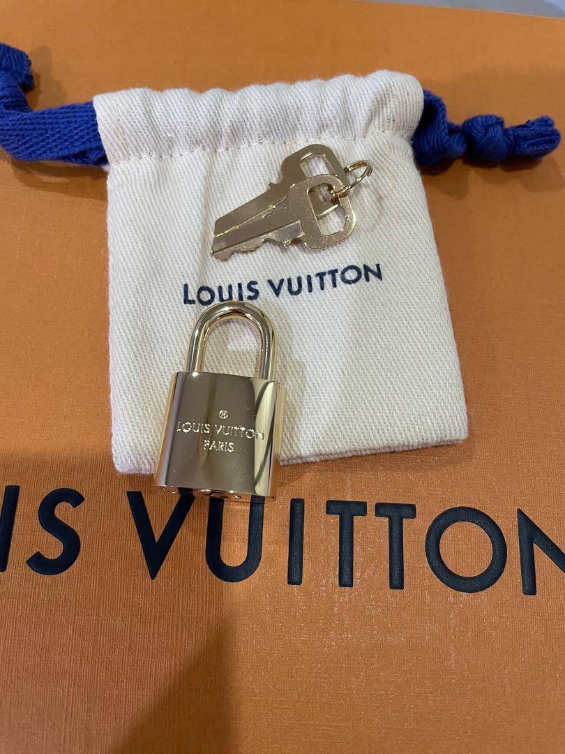 Louis vuitton Padlock and Key, Luxury, Accessories on Carousell