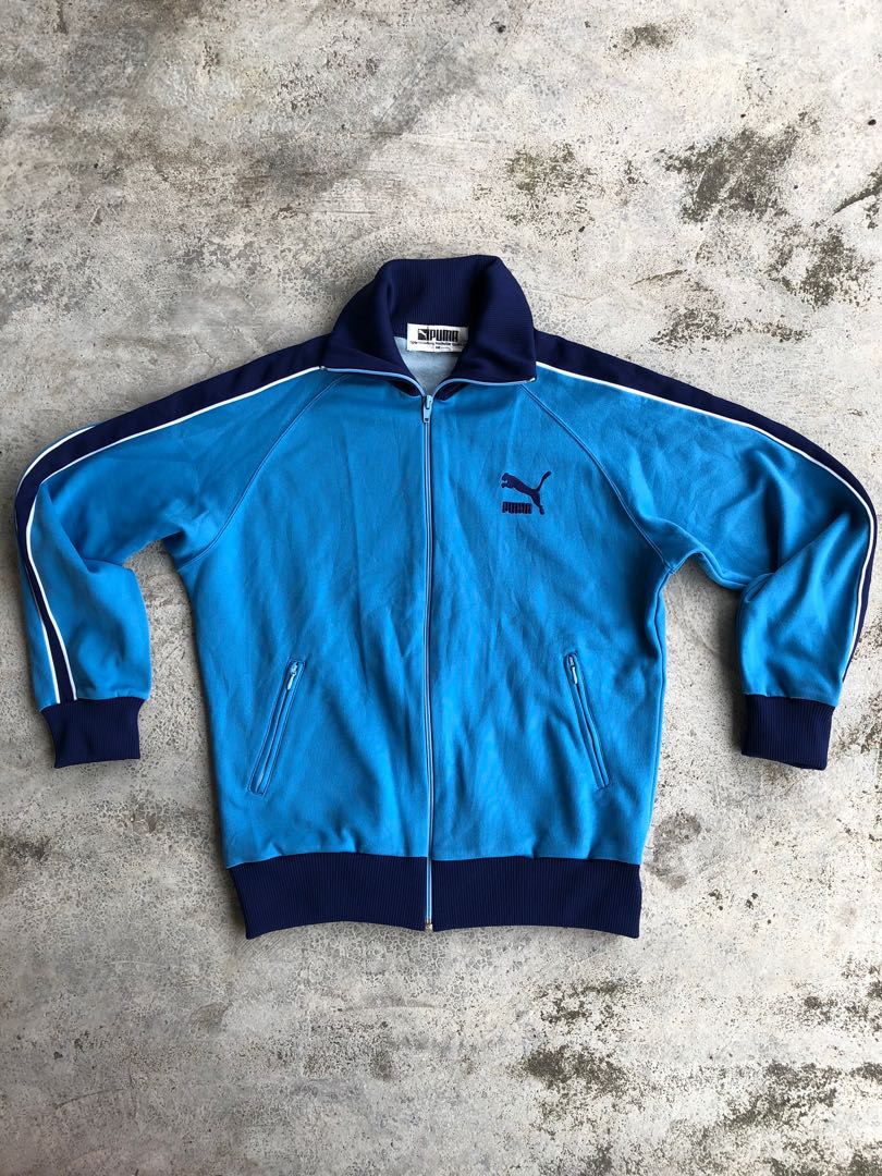 M Vintage PUMA west germany track top jacket Men s Fashion