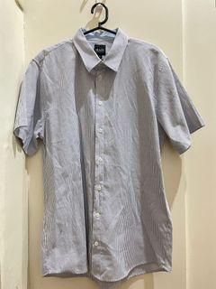 [Main Street Original] Light Blue Stripes Polo Mens