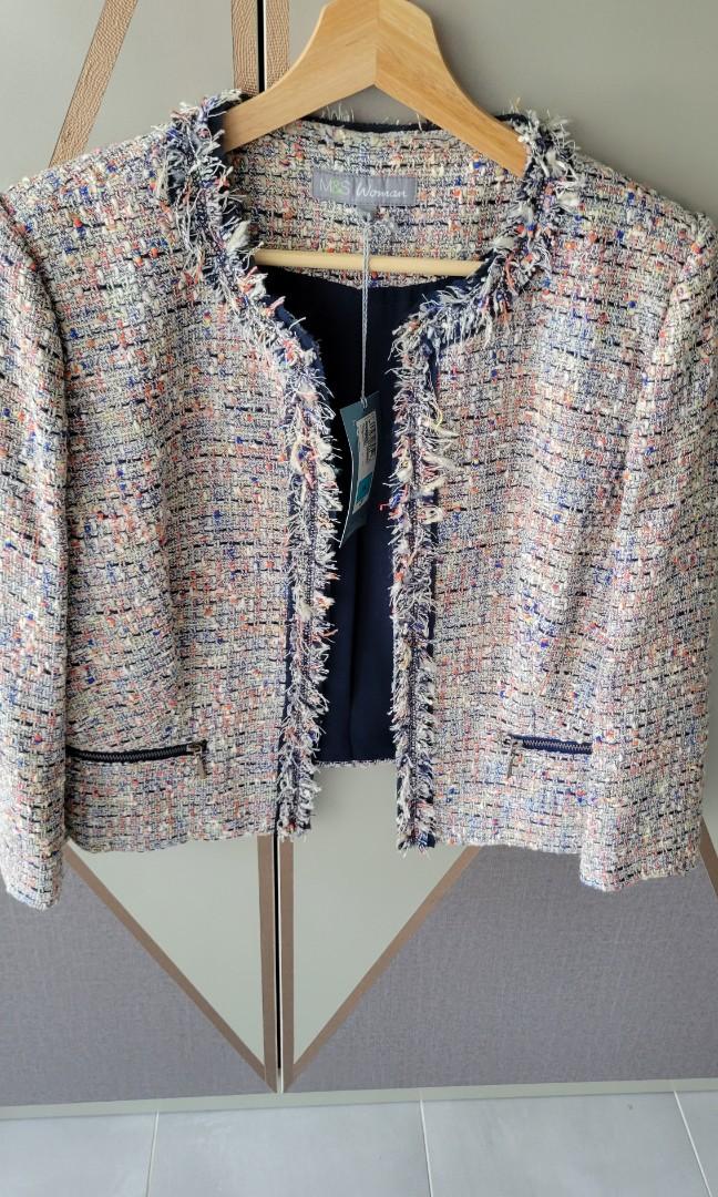 Marks and hotsell spencer tweed jacket