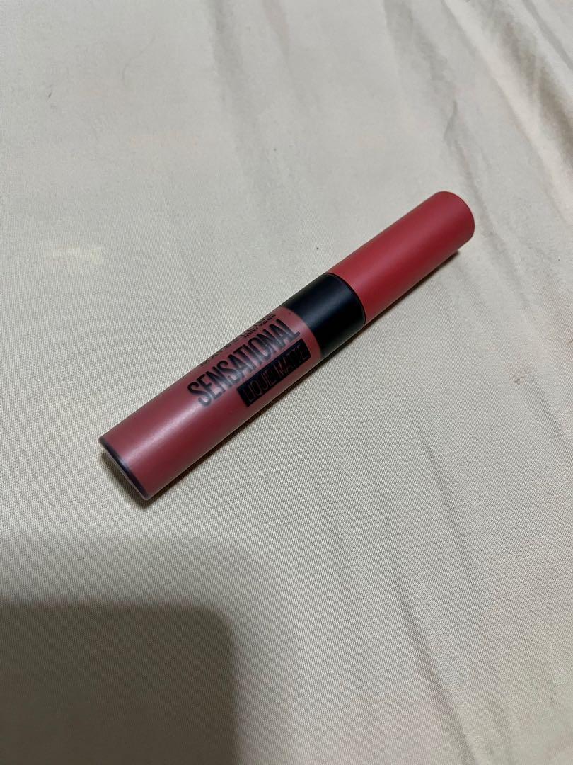 maybelline sensational liquid matte strip it off (Category: Makeup) located in Taguig. Submitted by tauruspice (Listing ID 1171905252, Image 1). Description: shade strip it off never swatched/used or opened, i just removed the plastic covering.