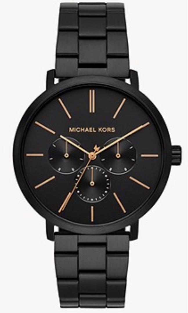 Michael kors men's stainless steel best sale watches