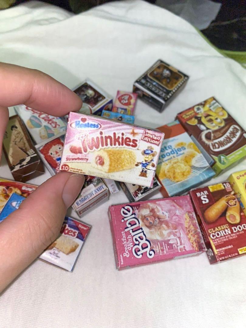 Barbie doll mini food store
