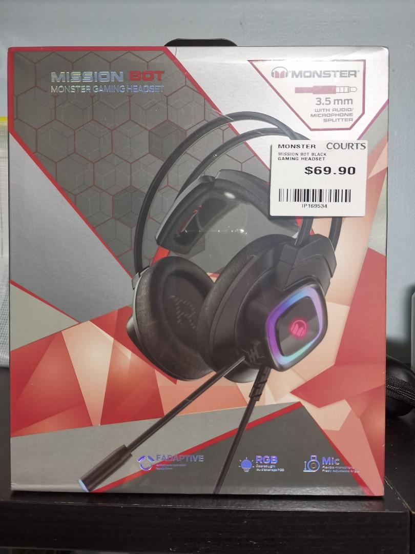Monster Gaming Headset, Audio, Headphones & Headsets on Carousell