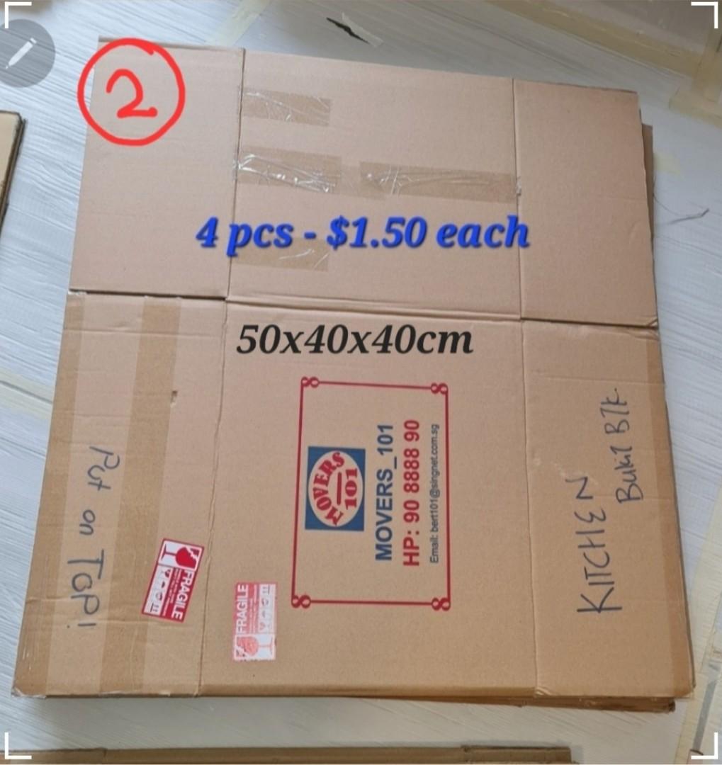 Moving house boxes, Furniture & Home Living, Home Improvement