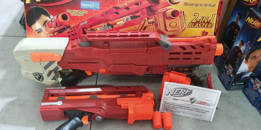 Nerf crimson longshot top