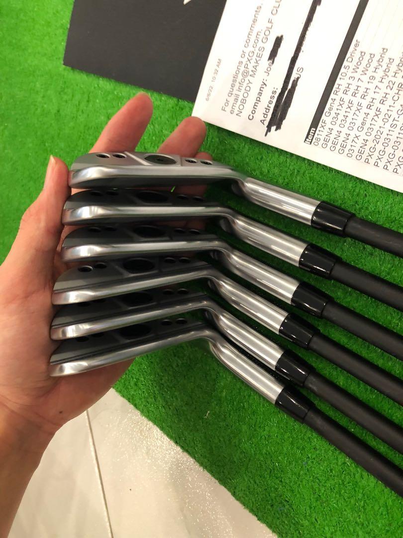 Série de fers PXG 0311 P GEN7 Chrome