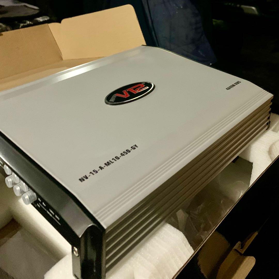 New V12 4 Channel Amplifier, Audio, Soundbars, Speakers & Amplifiers on Carousell