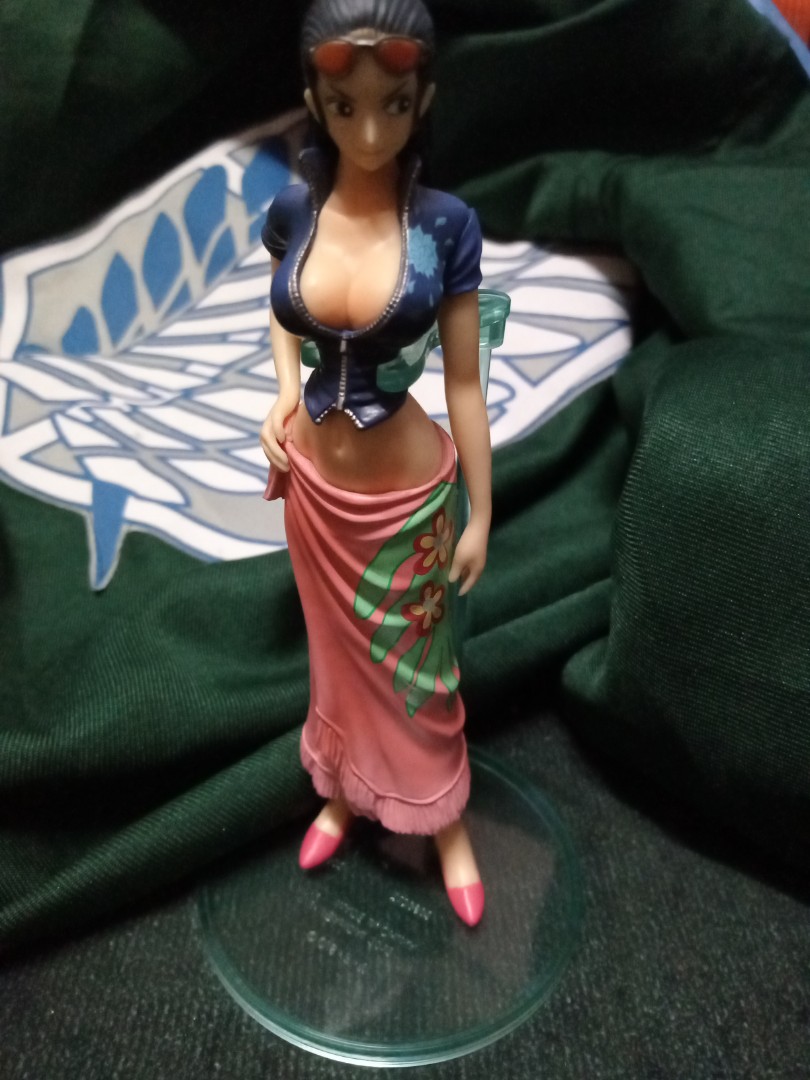 Anime One Piece Nico Robin Miss Allsunday Swimsuit Bikini Ver PVC Figure Loose 