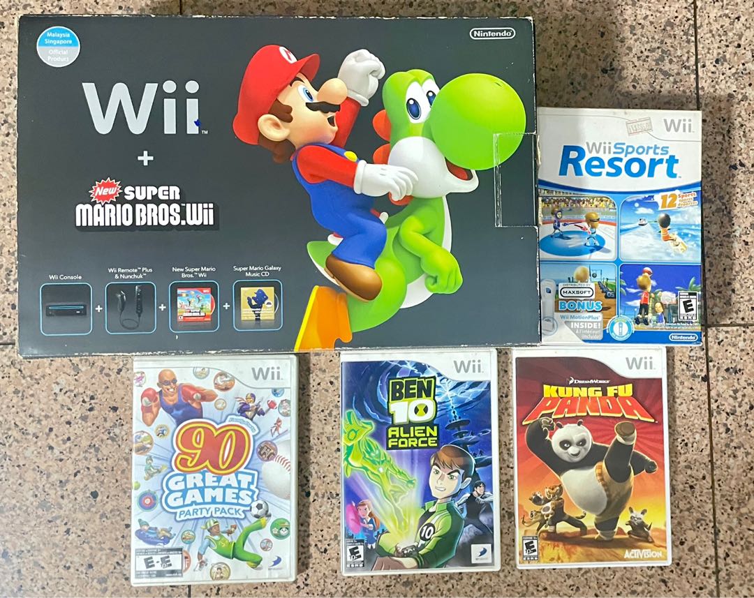 Nintendo Wii Console & Games, Video Gaming, Video Games, Nintendo on