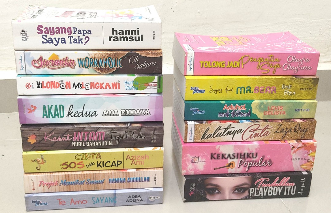 Novel-novel Melayu, Hobbies & Toys, Books & Magazines, Storybooks On ...