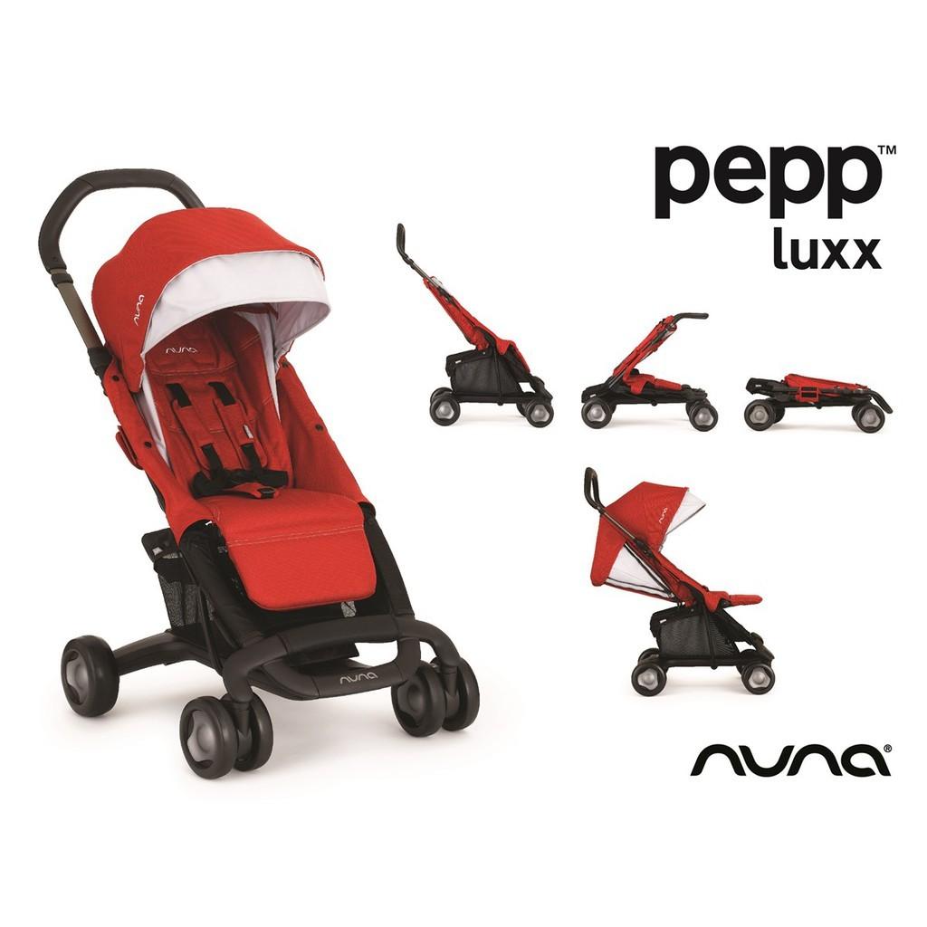 Nuna Pepp Luxx Scarlet Babies Kids Going Out Strollers on