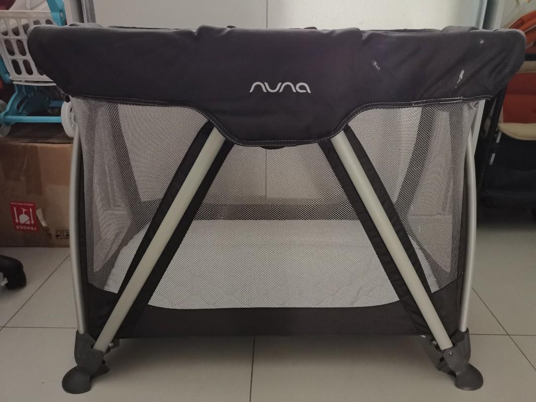 NUNA Sena Mini Travel baby cot playard Crib Babies Kids Baby