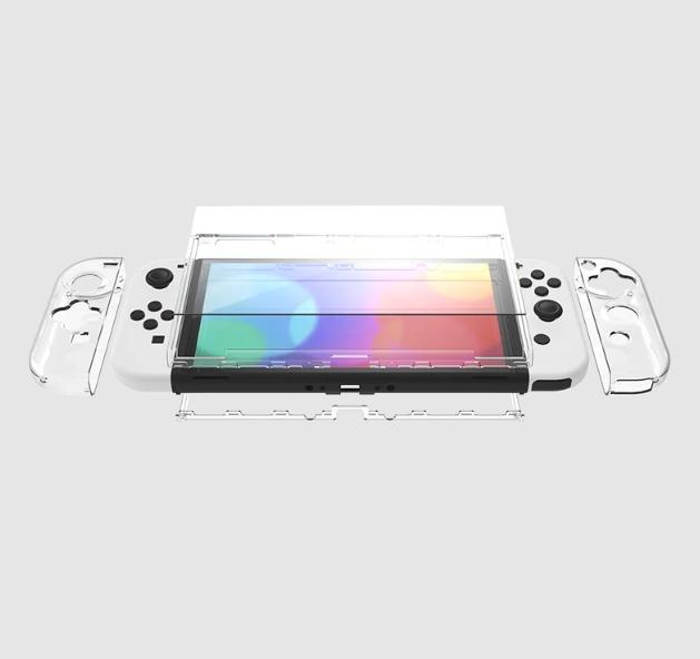 Nyko Thin Case Dockable Protective Case for Nintend Switch OLED with Tempered Glass Screen Protector (Category: Cases & Covers) located in Manila. Submitted by techsmartph (Listing ID 1171942908, Image 2). Description: * Protects the exterior of the Nintendo Switch™ OLED and Joy-Cons * Joy-Cons can be removed while Thin Case is attached * Keep Thin Case attached while docking the Nintendo Switch™ OLED * Includes one tempered glass screen protecto