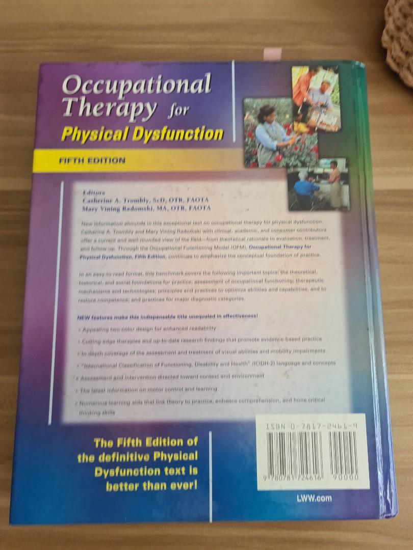 Occupational Therapy for Physical Dysfunction, Hobbies & Toys, Books