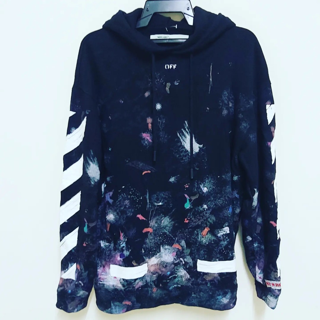 Off white shop starry sky hoodie