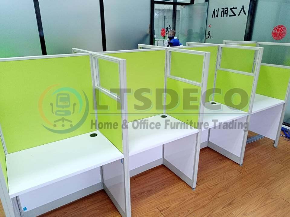 office partition call center table furniture workstation type ...