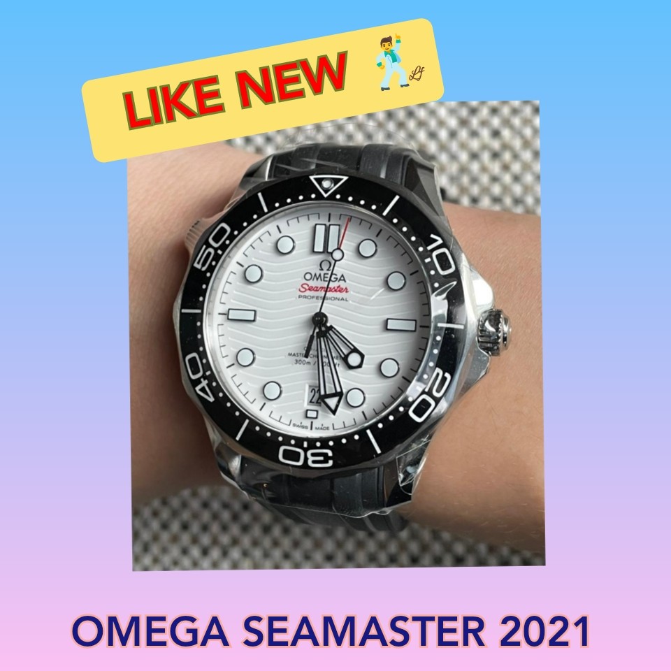 OMEGA SEAMASTER 2021, Fesyen Pria, Jam 