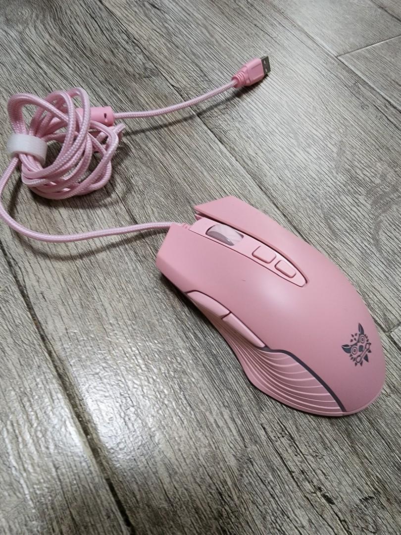 Onikuma Wired Mouse (Category: Mouse & Mousepads) located in Pasay City. Submitted by audrengm (Listing ID 1171835483, Image 2). Description: bought for 550php used for 1 week only as a spare mouse 10/10 condition no box no damages or stains or dirt.