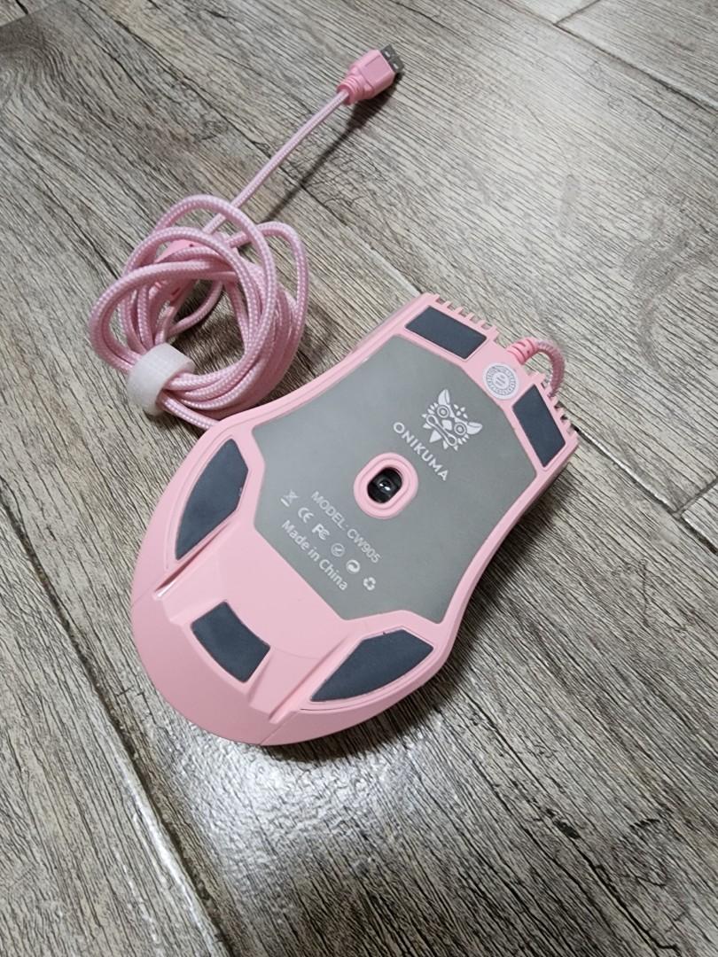 Onikuma Wired Mouse (Category: Mouse & Mousepads) located in Pasay City. Submitted by audrengm (Listing ID 1171835483, Image 3). Description: bought for 550php used for 1 week only as a spare mouse 10/10 condition no box no damages or stains or dirt.