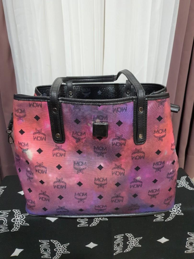 Mcm galaxy sales reversible tote