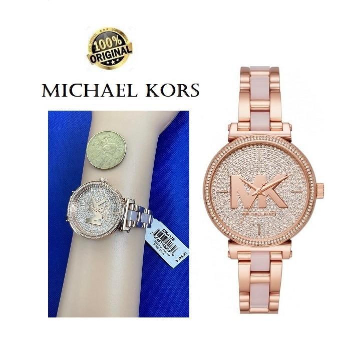 Original Michael Kors Sofie Rose Gold Watch 36mm Stainless Steel