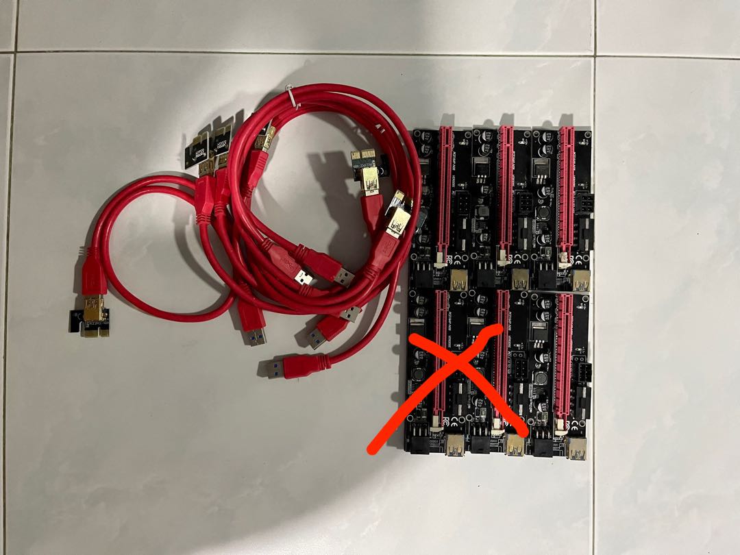 Pcie Mining Risers, Computers & Tech, Parts & Accessories, Computer