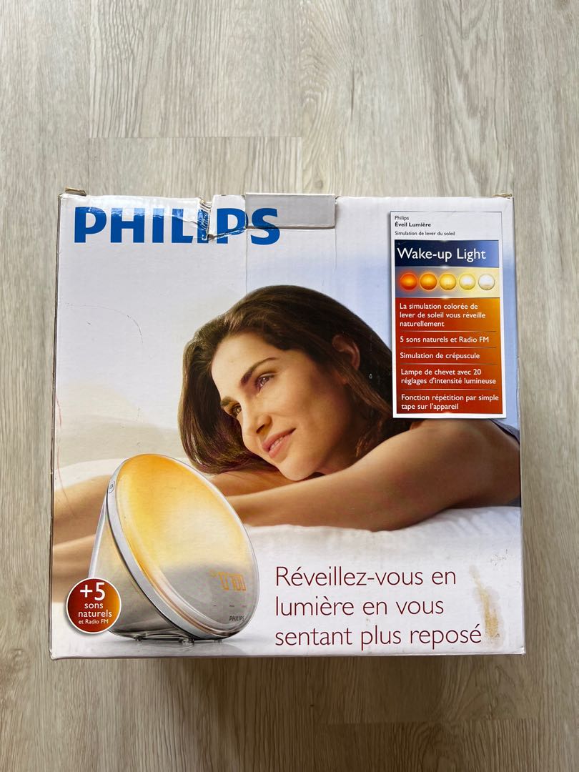 Philips Wake-up Light, Furniture  Home Living, Lighting  Fans, Lighting  on Carousell