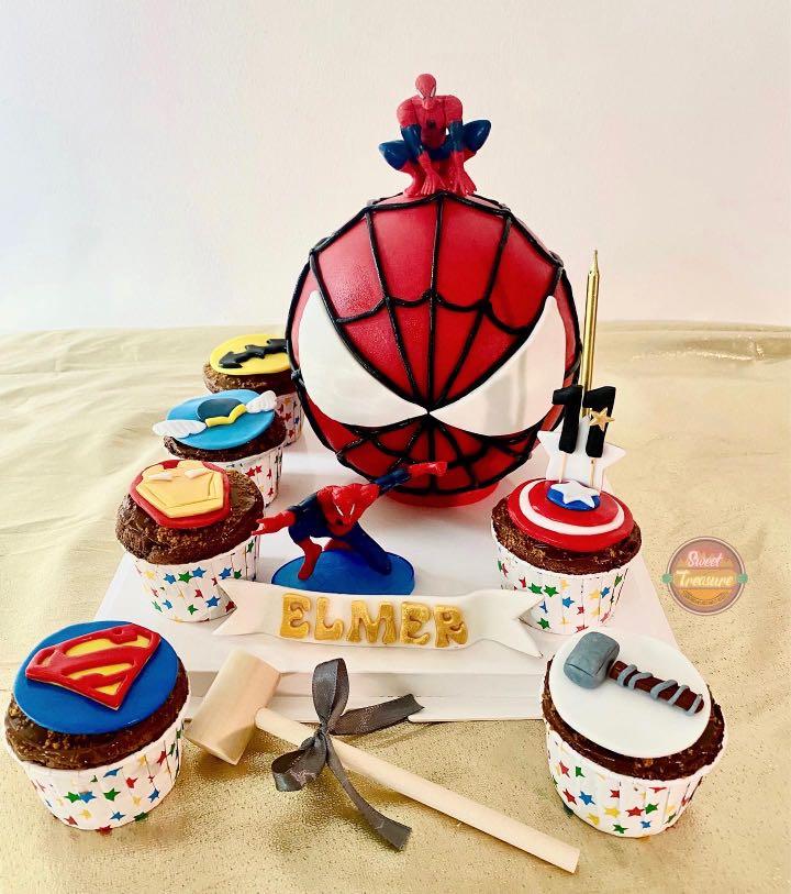 Gâteau Spiderman au Chocolat - Lady Piñata