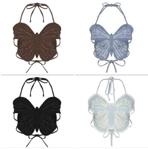 any info on nayeon's pop denim butterfly outfit? : r/KpopFashion