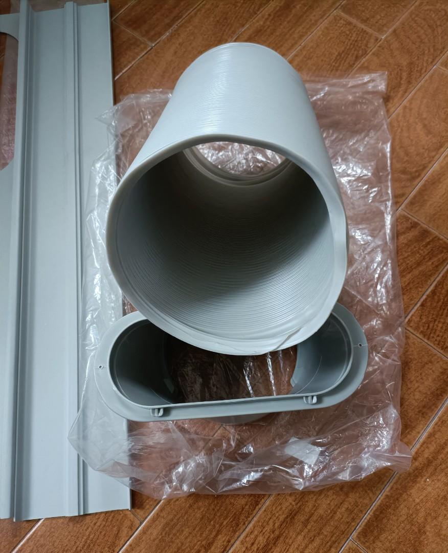 Portable Aircon Accessories Exhaust Hose Duct Windows Slide Kit, TV