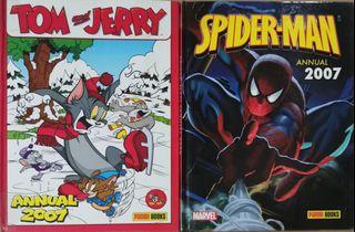 Pre-Loved Panini Annual 2007 (Spiderman & Tom and Jerry) Books