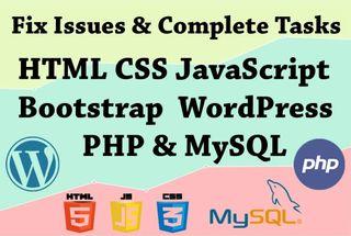 Programming and Coding in PHP/WordPress/CodeIgniter/Laravel/API/CSS/jQuery
