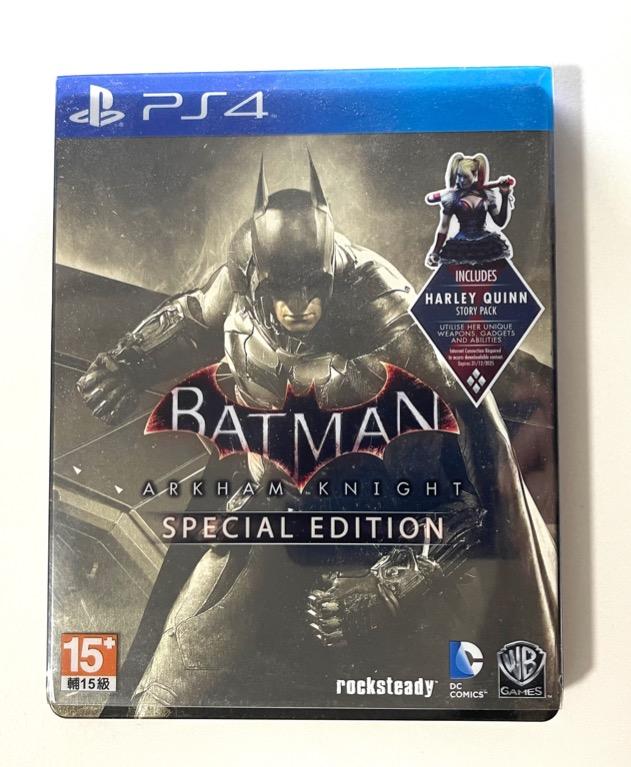 Ps4 Batman Arkham Knight Special Edition 蝙蝠俠阿卡漢騎士鐵盒版特別版playstation 4 電子遊戲 電子遊戲 Playstation Carousell