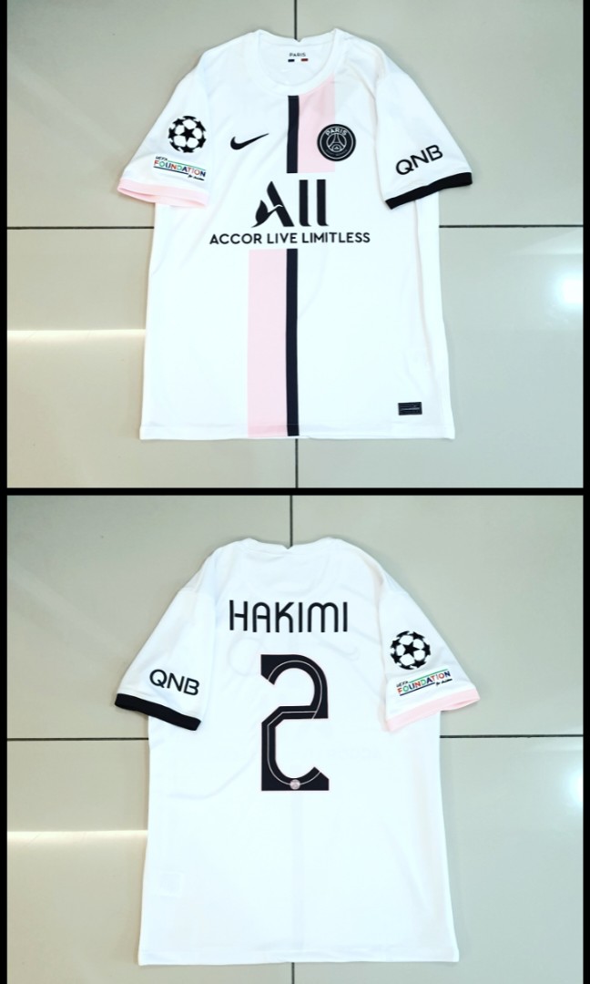 PSG JORDAN AWAY SHIRT 2022 23 HAKIMI