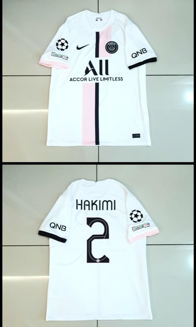 PSG Hakimi, Men's Fashion, Activewear on Carousell