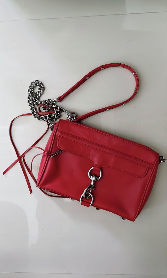 Rebecca minkoff mini mac red outlet