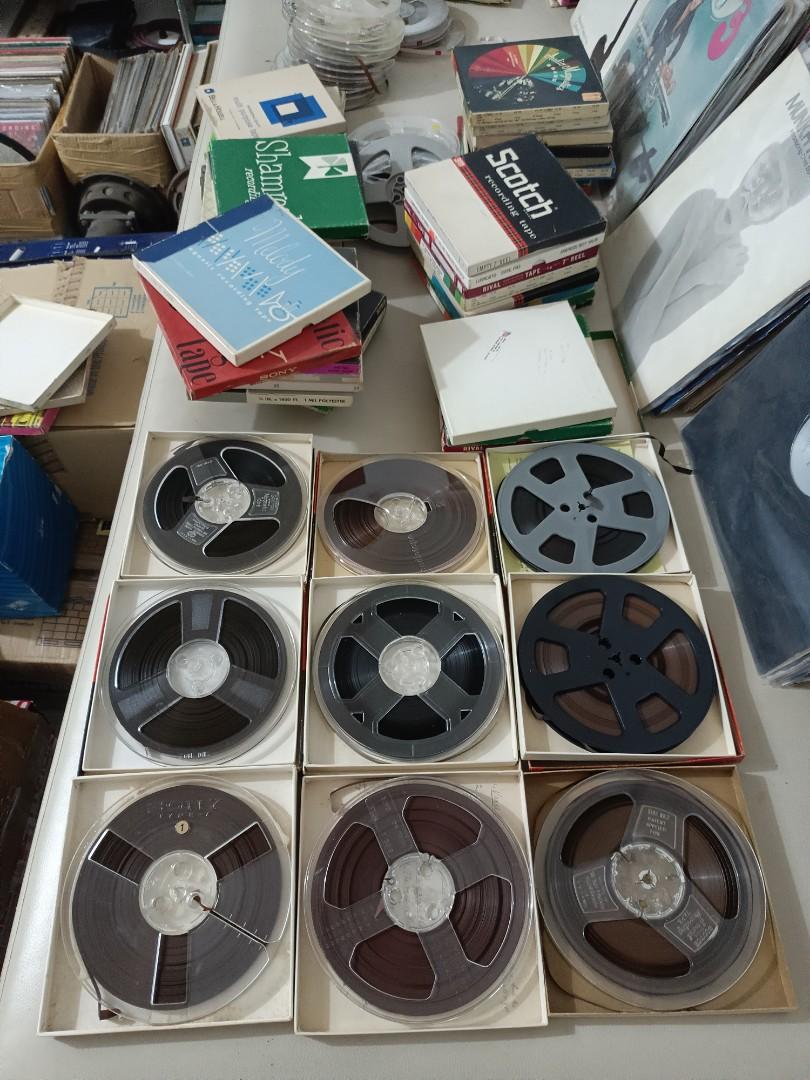 Reel to reel tapes, Audio, Other Audio Equipment on Carousell